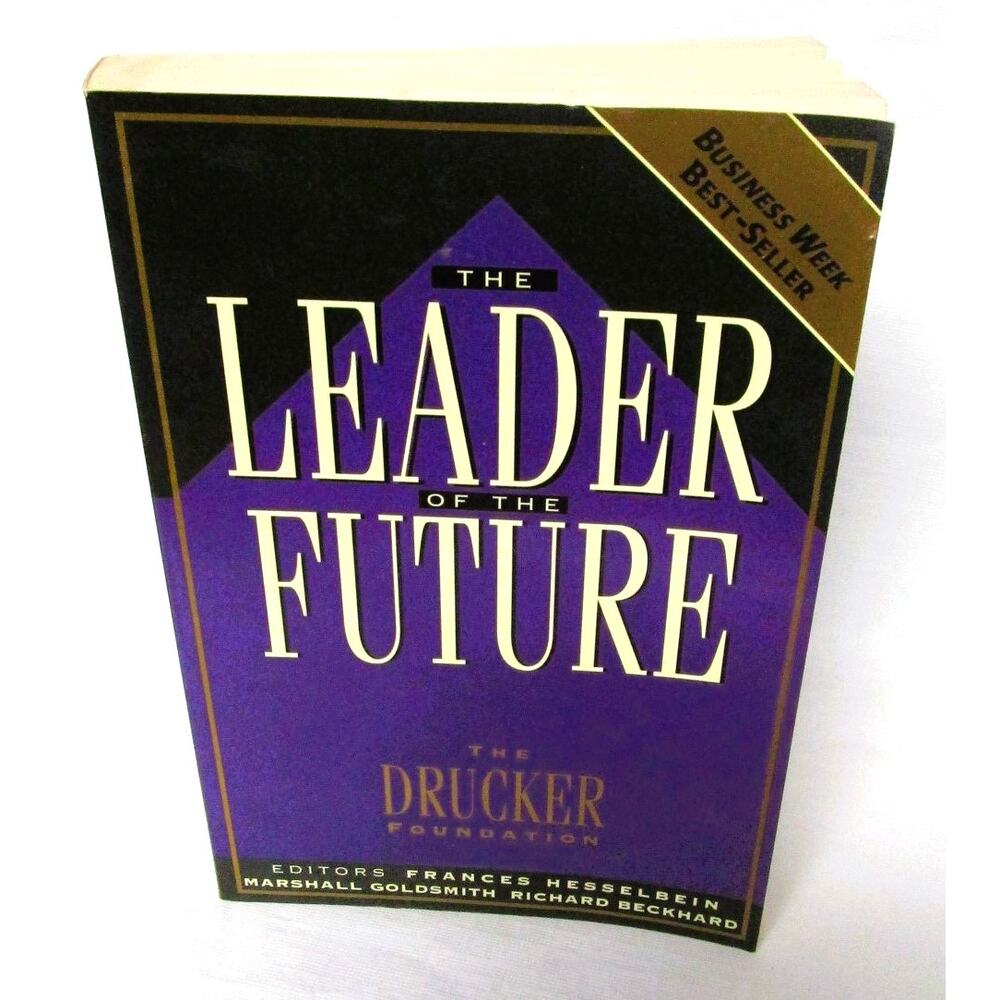 THE LEADER OF THE FUTURE Drucker Foundation 1996 Paperback Vintage Business Text